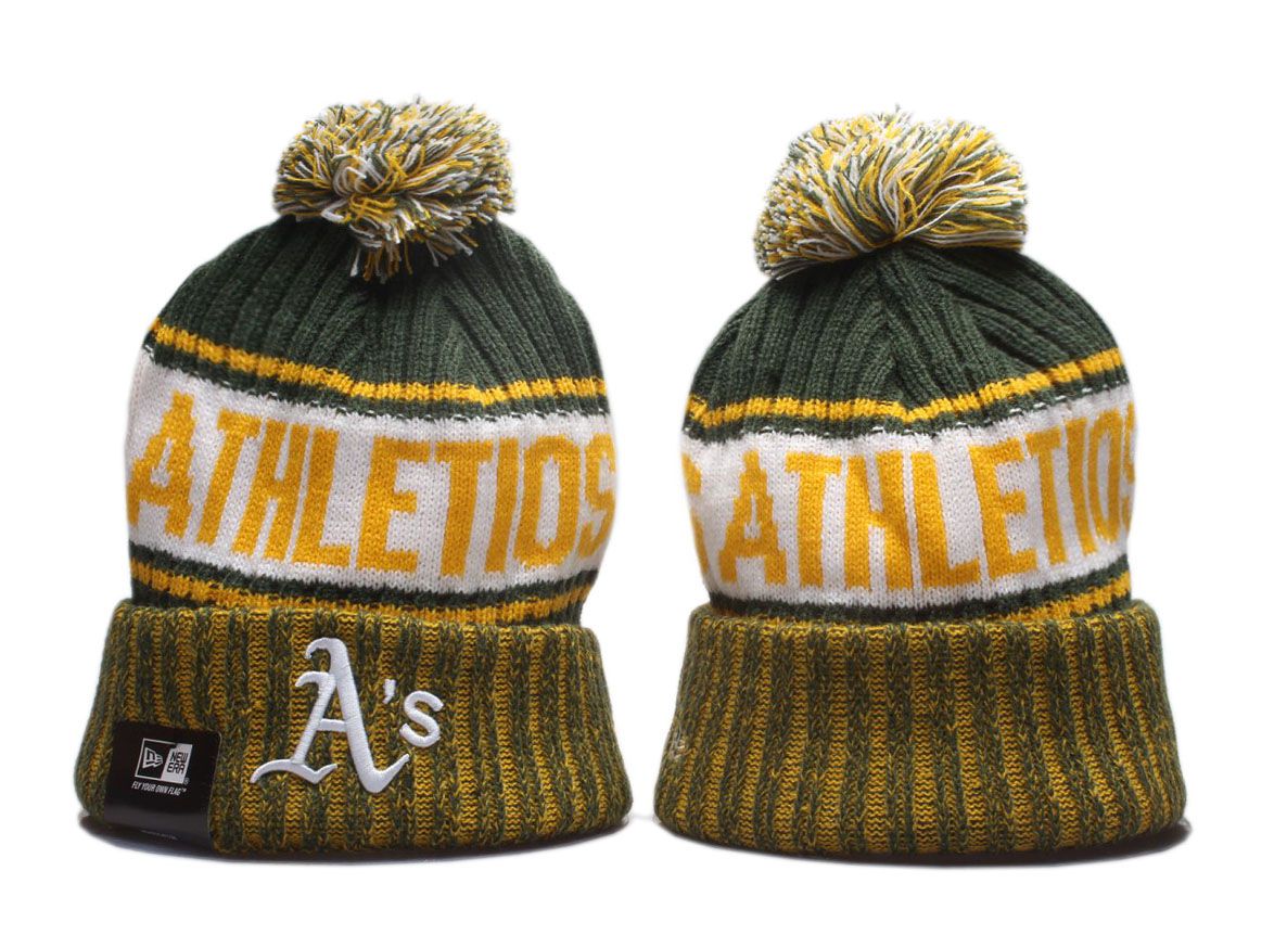 2023 MLB Oakland Athletics beanies ypmy-0